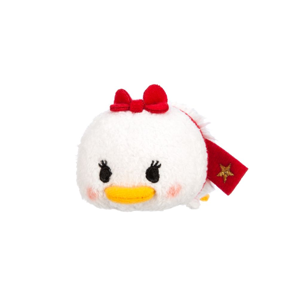 Daisy Duck ''Tsum Tsum'' Plush - Holiday - Mini - 3 1/2''