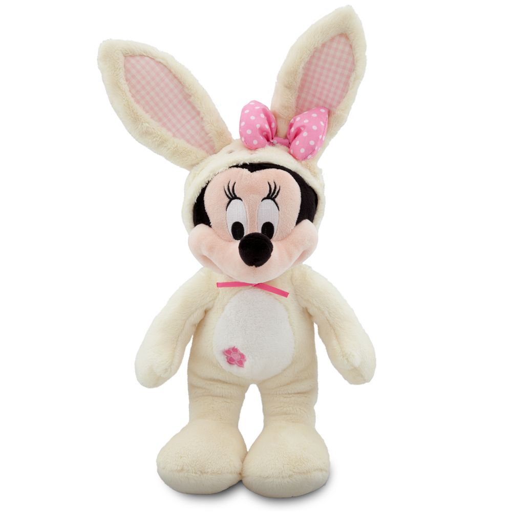 Scented Easter Bunny Minnie Mouse Plush -- 14