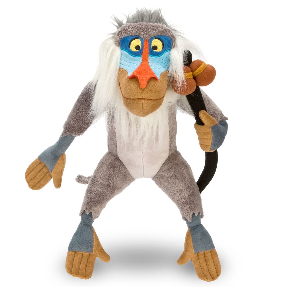 The Lion King Rafiki Plush Toy -- 11 H