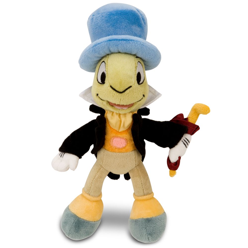 Mini Bean Bag Jiminy Cricket Plush Toy -- 9 H