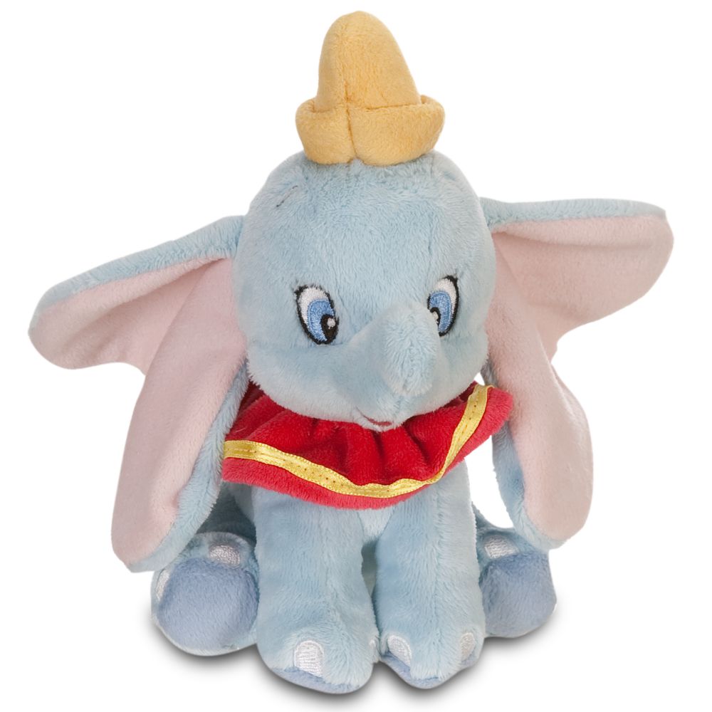 Mini Bean Bag Dumbo Plush Toy -- 7 1/2'' H