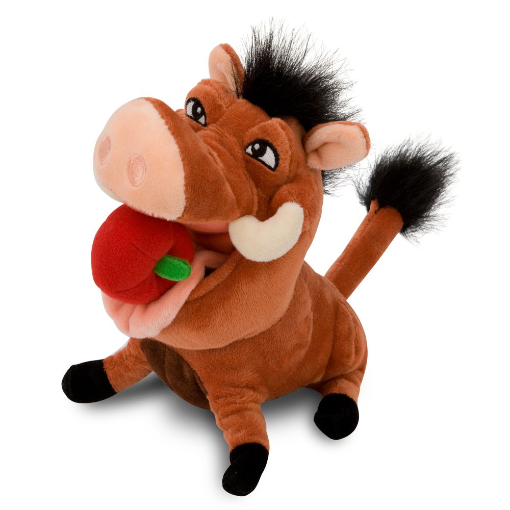 Mini Bean Bag The Lion King Hula Pumbaa Plush Toy -- 8 1/2 H