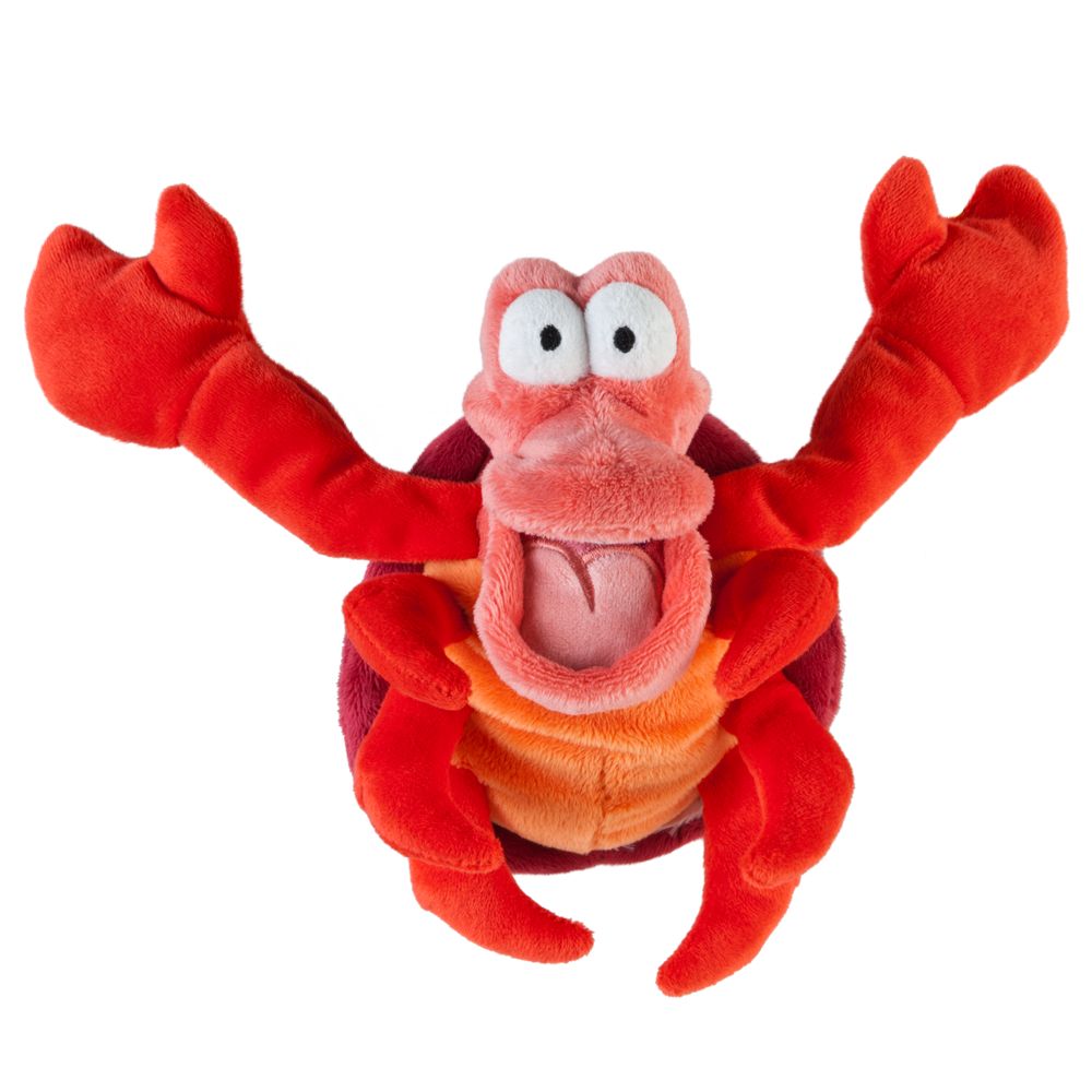 The Little Mermaid: Sebastian Mini Bean Bag Plush -- 7 H