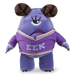 Violet Mini Bean Bag Plush - Monsters University - 8