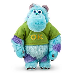 Sulley Mini Bean Bag Plush - Monsters University - 8 1/2