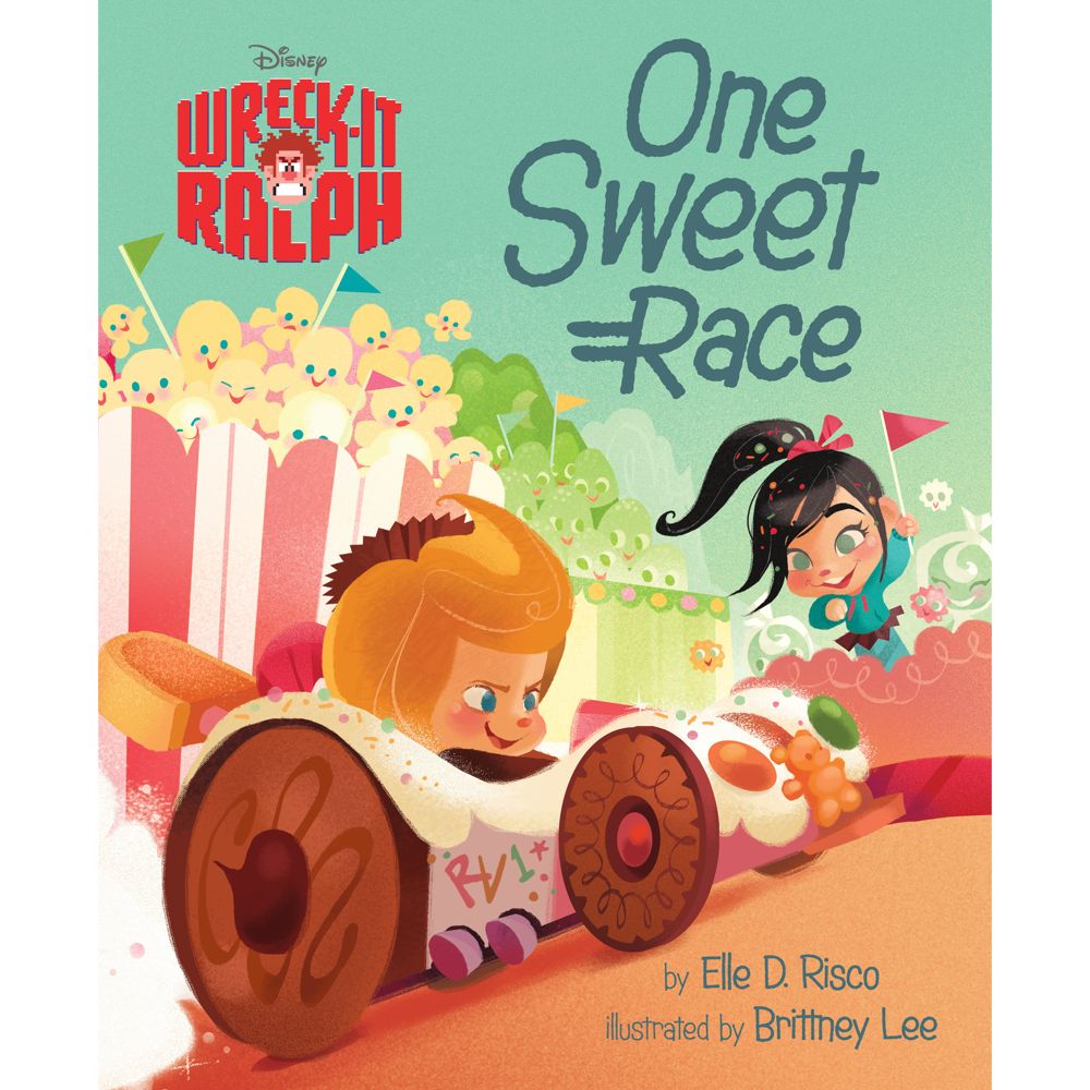 Wreck-It Ralph Book - One Sweet Race