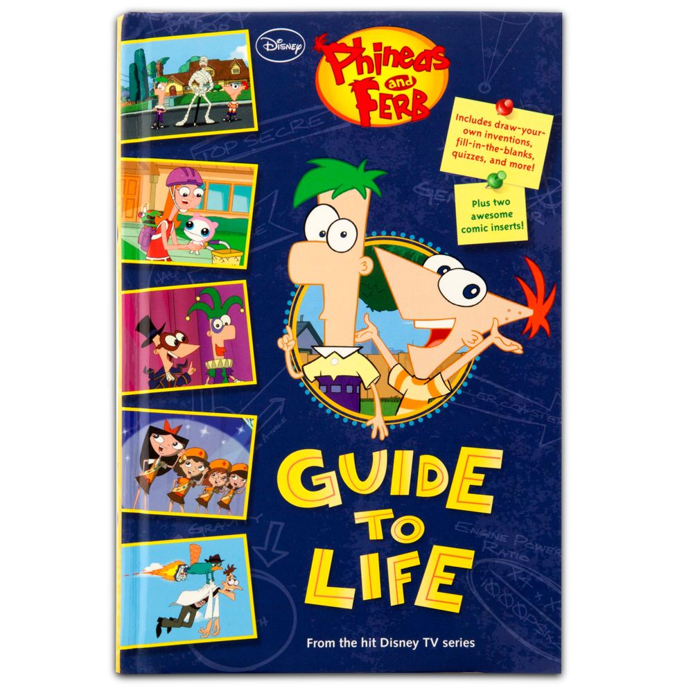 Phineas and Ferbs Guide to Life Book