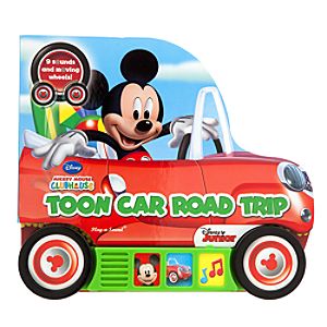Mickey Mouse Toon Car Road Trip Book
