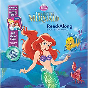 Little Mermaid Read-Along Storybook and CD Set with Digital App