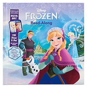 Frozen Read-Along Book with CD and Digital App