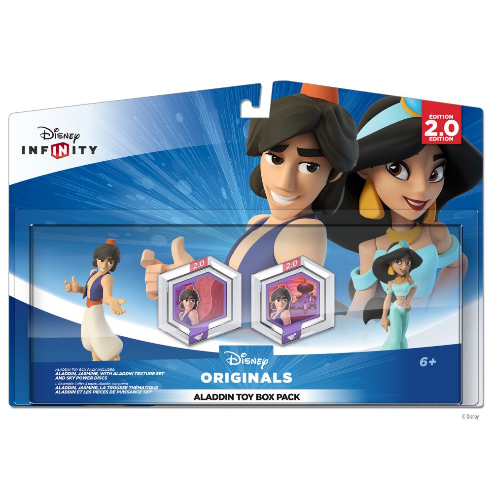 Disney Infinity: Aladdin Toy Box Pack - Aladdin and Jasmine