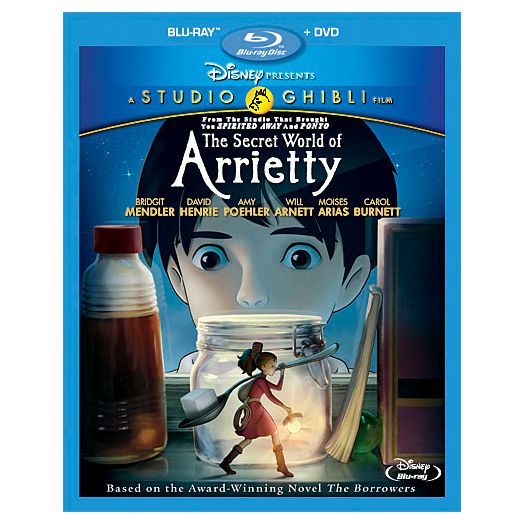 Pre-Order 2-Disc The Secret World of Arrietty Blu-ray and DVD Combo Pack