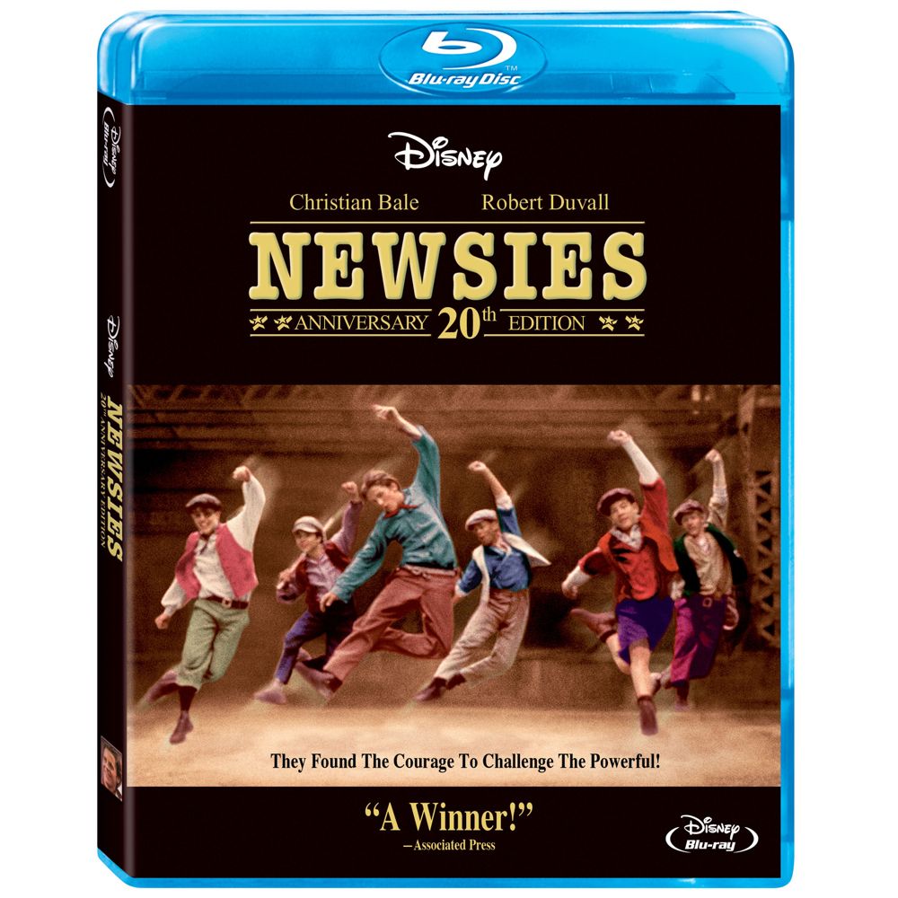 Pre-Order Newsies Blu-ray