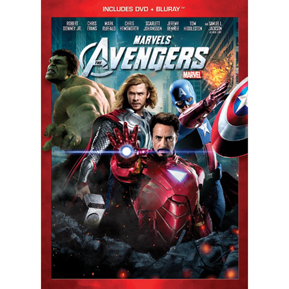 Pre-Order 2-Disc Marvels The Avengers DVD/Blu-ray Combo Pack with FREE Lithograph Offer