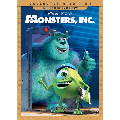 Monsters, Inc. DVD and Blu-ray Combo Pack - Collectors Edition - Pre-Order