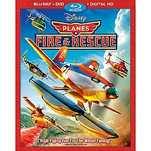 Planes: Fire & Rescue Blu-ray Combo Pack with FREE Lithograph Set Offer - Pre-Order