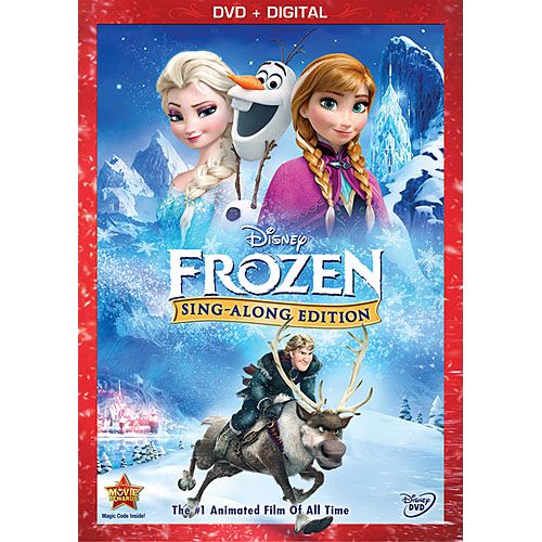 Frozen Sing-Along Edition DVD - Pre-Order