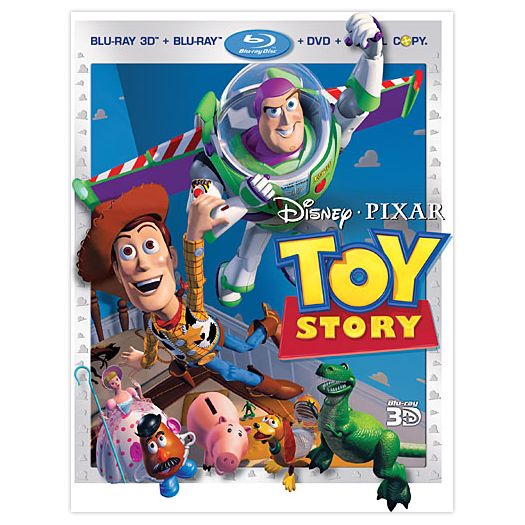 Pre-Order 4-Disc Toy Story Blu-ray 3-D + Blu-ray + DVD + Disney File Combo Pack
