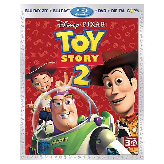 Pre-Order 4-Disc Toy Story 2 Blu-ray 3-D + Blu-ray + DVD + Disney File Combo Pack