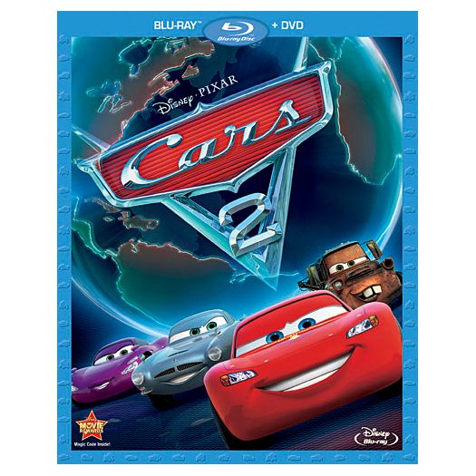 2-Disc Cars 2 Blu-ray Combo Pack (in Blu-ray Amaray case)