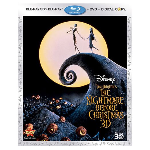 Nightmare Before Christmas 3-Disc Blu-Ray Combo Pack