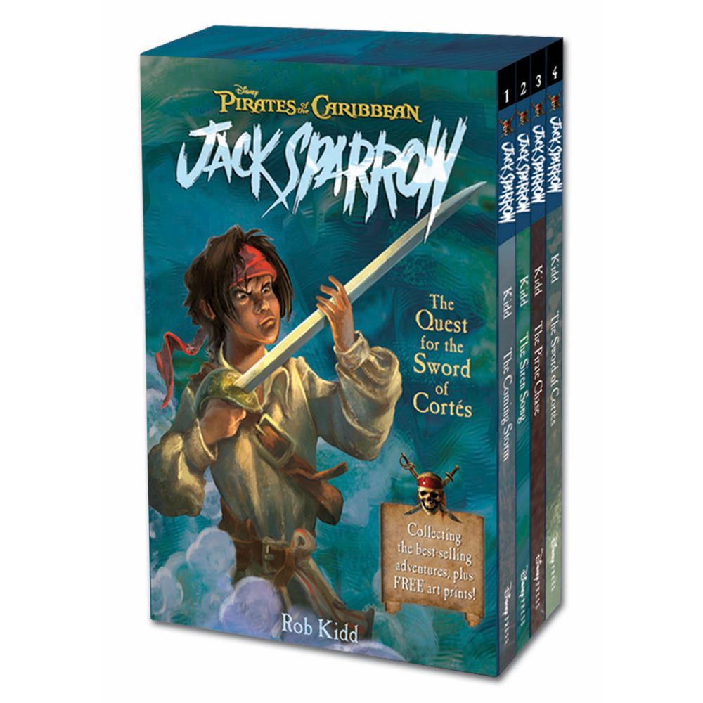 Pirates of the Caribbean: Jack Sparrow: The Quest for the Sword of Cortes 4-Book Boxed Set