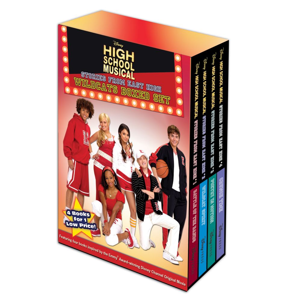 High School Musical: Stories From East High Wildcats 4-Book Boxed Set