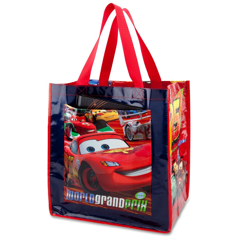 Reusable World Grand Prix Lightning McQueen Tote