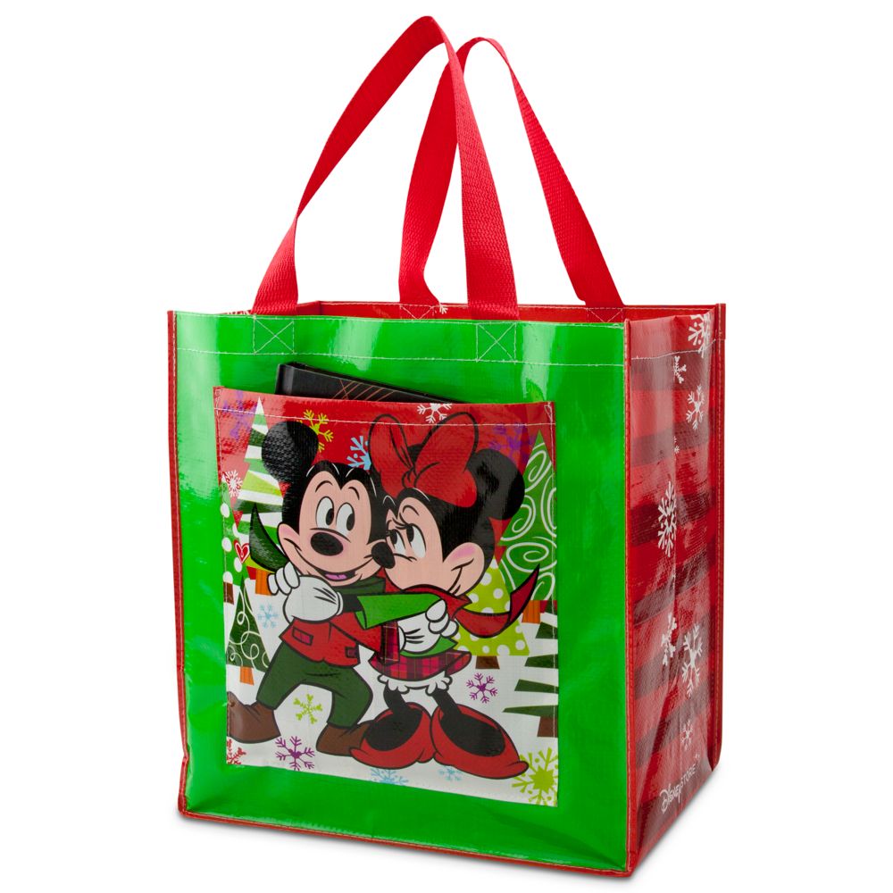 Mickey and Minnie Mouse Tote - Holiday
