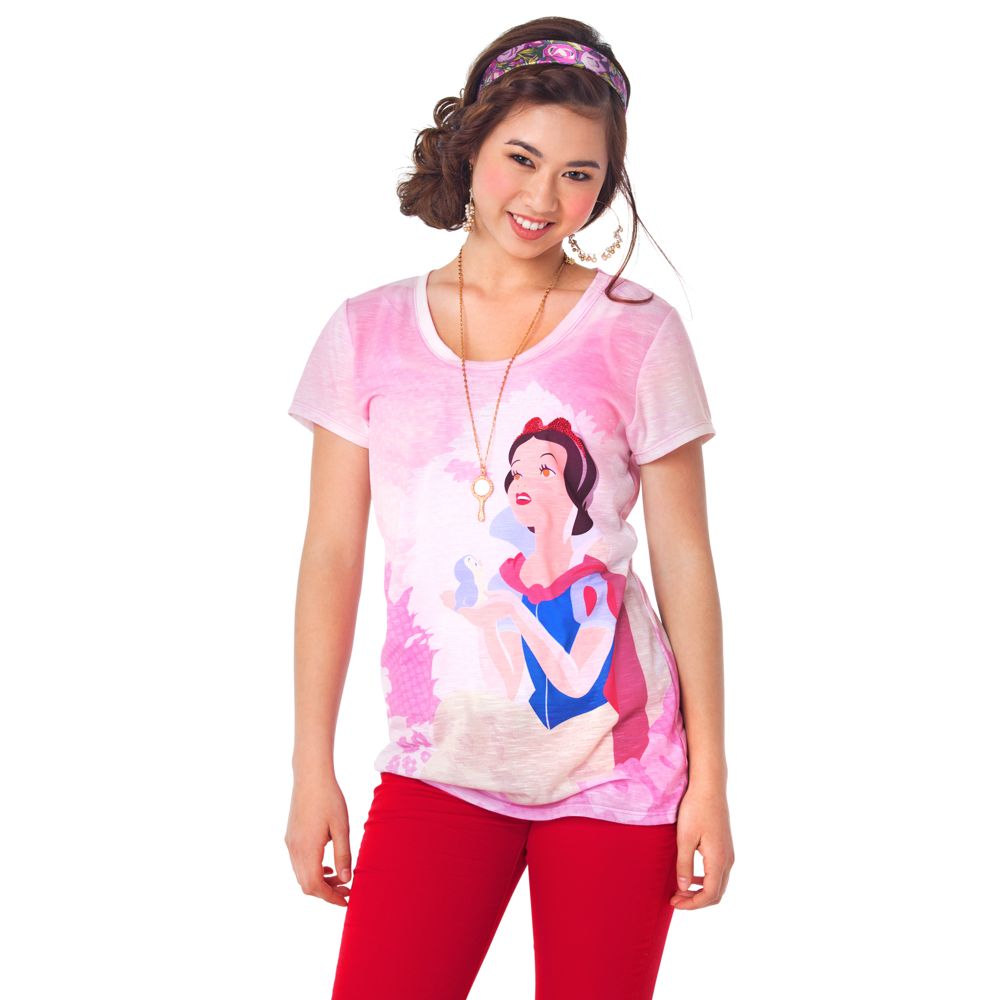 The Art of the Disney Princess Bluebird Snow White Tee for Women by Disney Couture