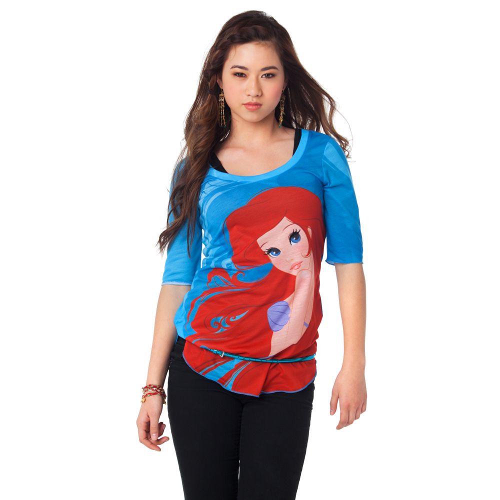 The Art of the Disney Princess Ariel Tee for Women by Disney Couture