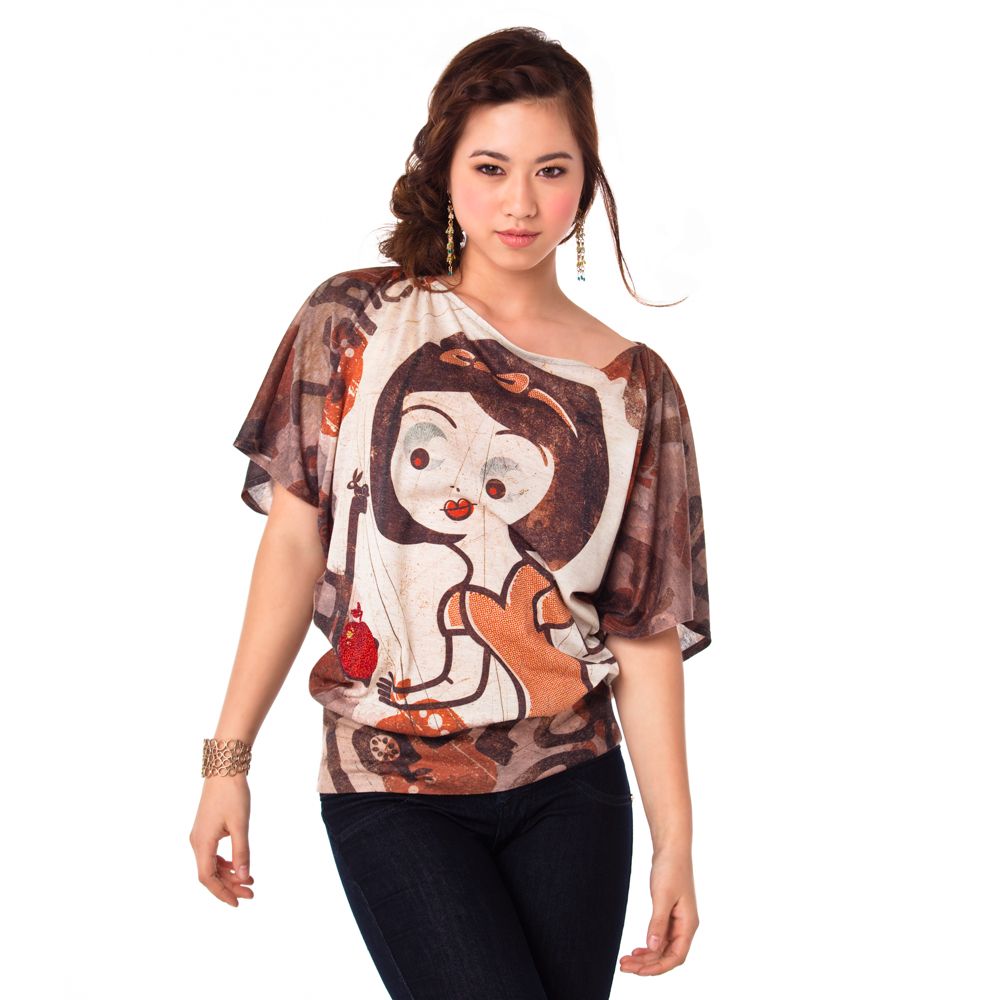 The Art of the Disney Princess Apple Snow White Tee for Women by Disney Couture