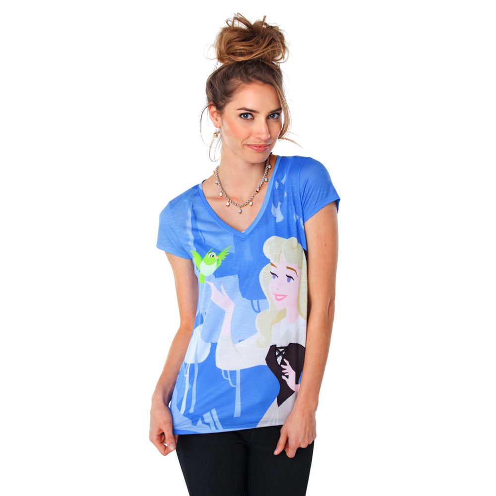 The Art of the Disney Princess Sleeping Beauty Tee for Women by Disney Couture