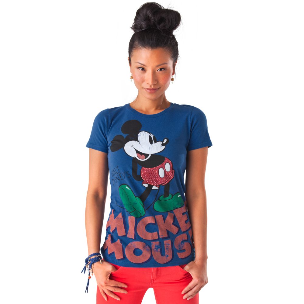 Walt Disneys Mickey Mouse Tee for Women