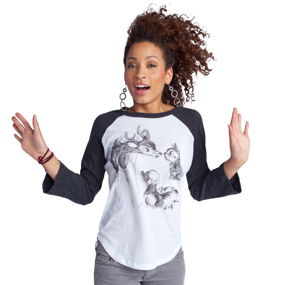 Long Sleeve Bambi Tee by Patterson J. Kincaid for Women