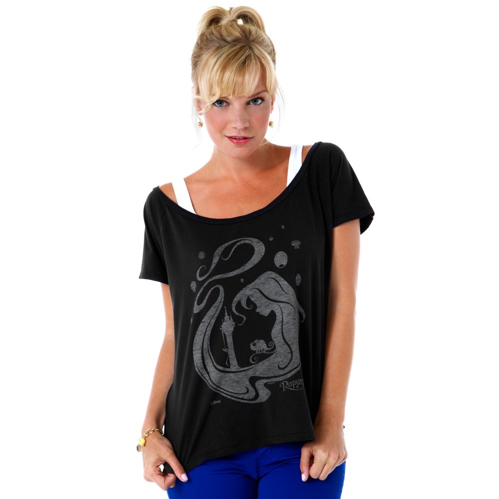 Graphic Rapunzel Tee for Women