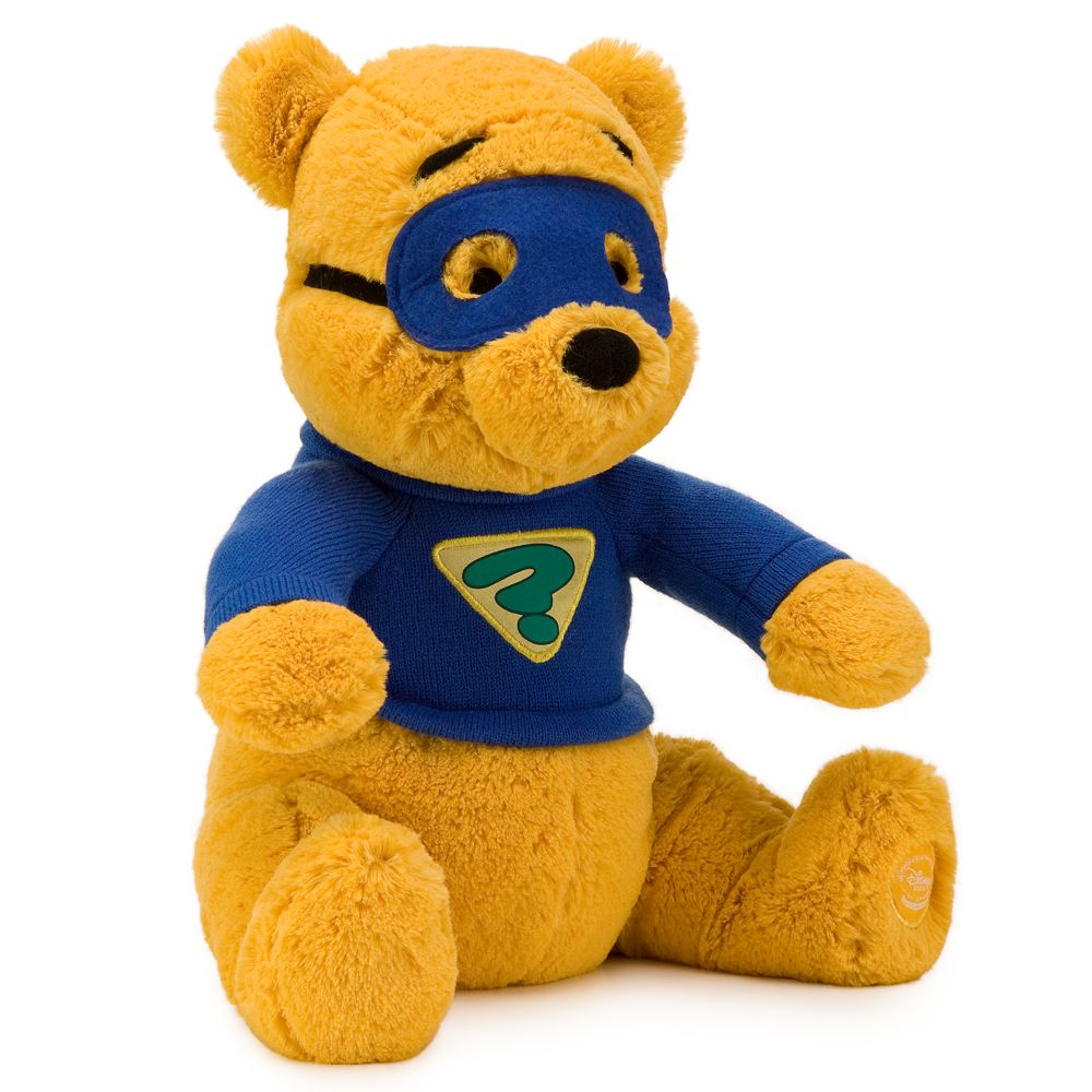 Super Sleuth Pooh Plush Toy -- 12''