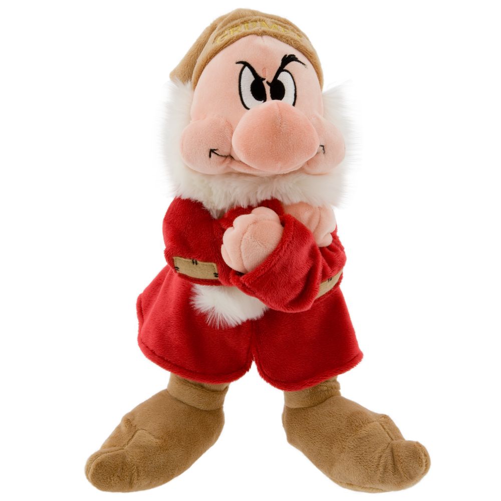 Seven Dwarfs Grumpy Plush Toy - 11''