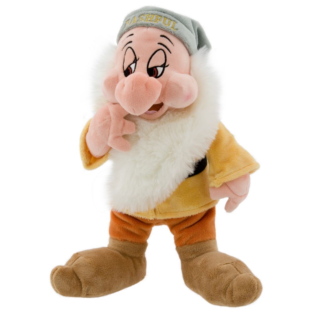 Seven Dwarfs Bashful Plush Toy - 11''