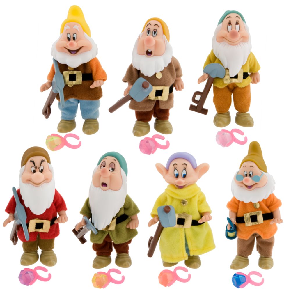 Deluxe Seven Dwarfs Doll Set