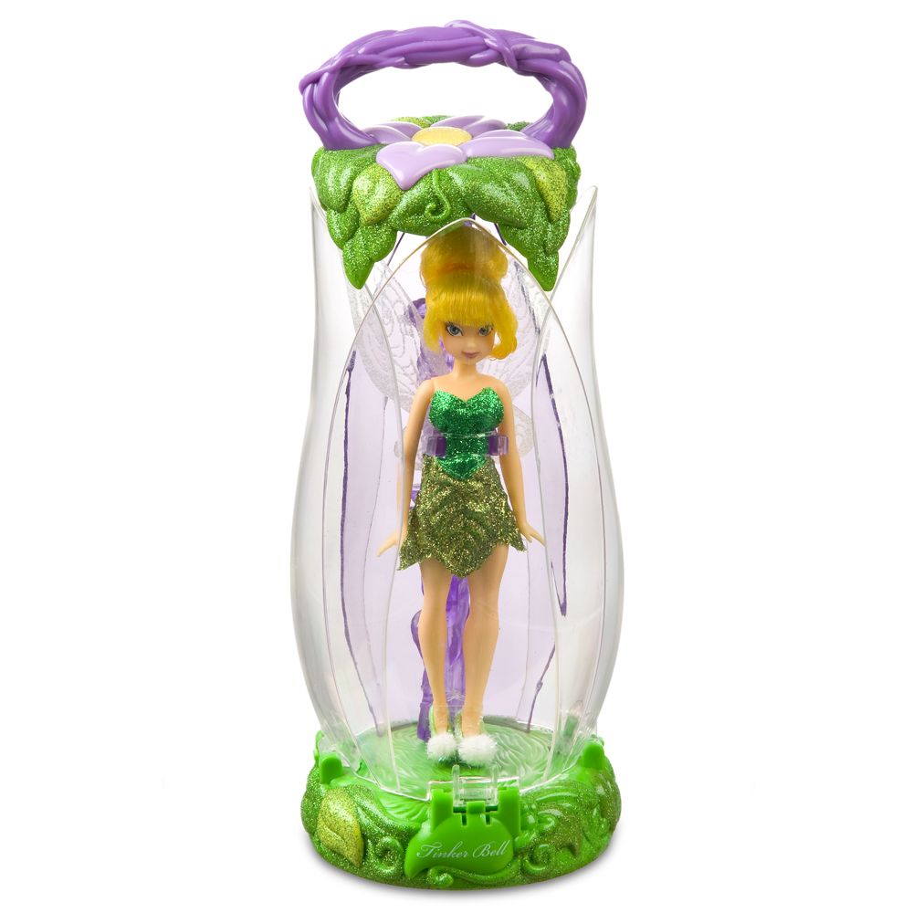 Disney Fairies Tinker Bell Doll with Flower Petal Case