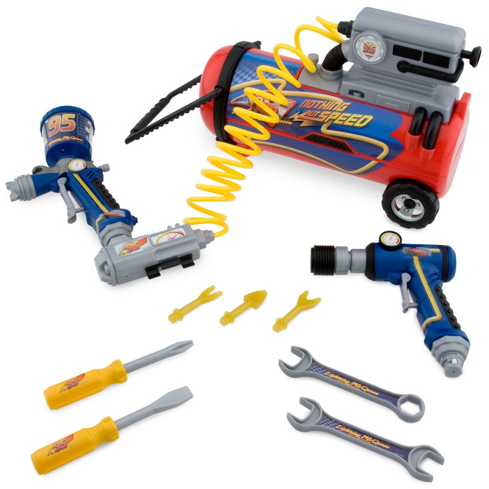 Lightning McQueen Pit Crew Play Set