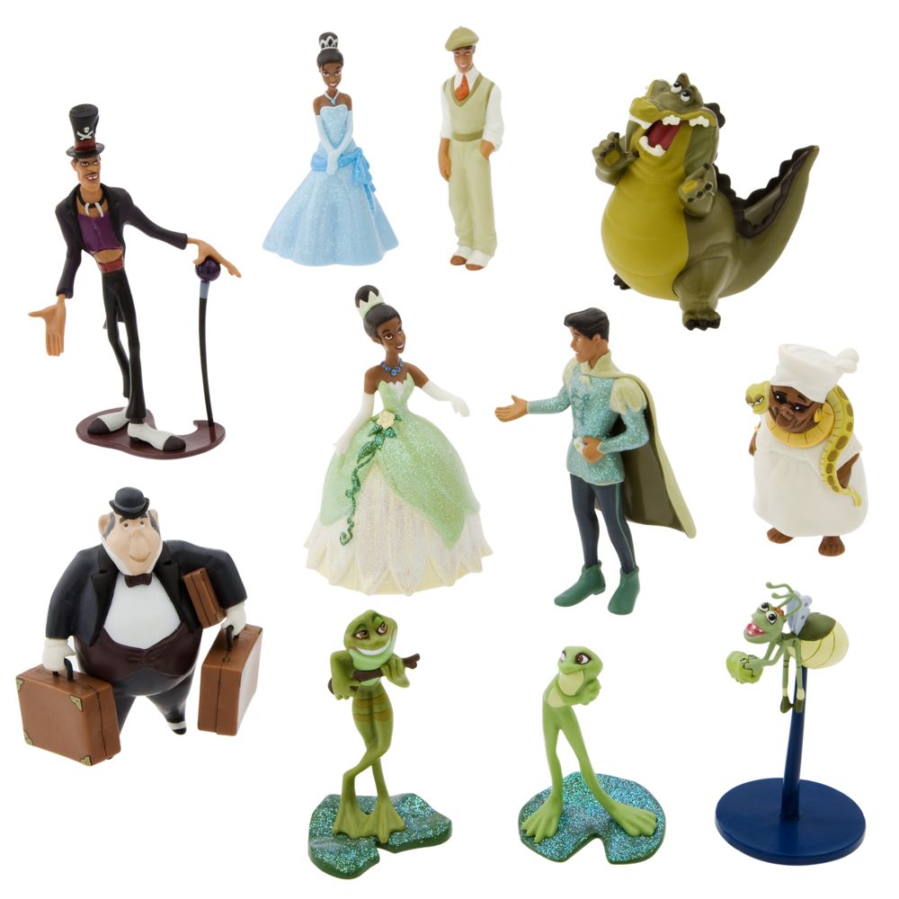 Deluxe The Princess and the Frog Figurine Play Set -- 11-Pc.