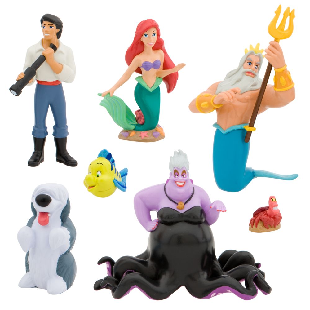 7-Pc. Little Mermaid Play Set