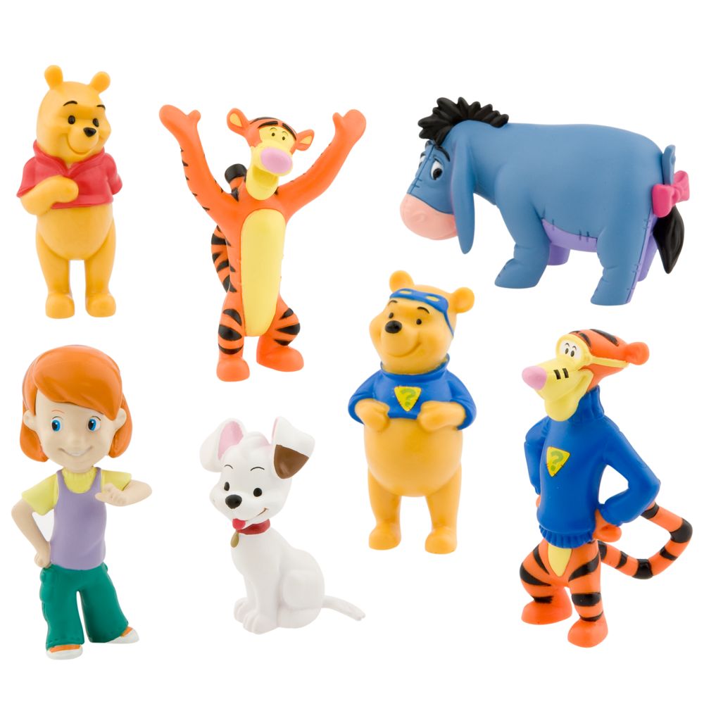My Friends Tigger and Pooh Figurine Play Set -- 7-Pc.