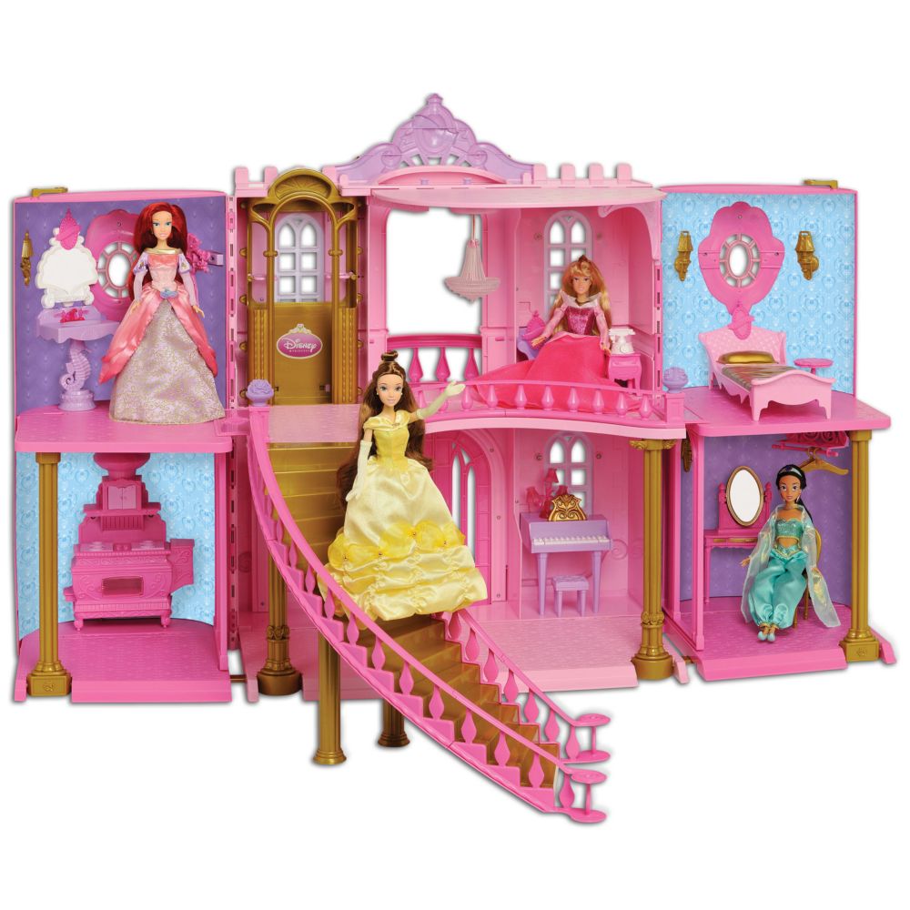 wooden barbie castle