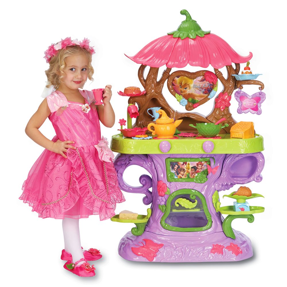 Disney Fairies Tinker Bell Talking Cafe Play Set