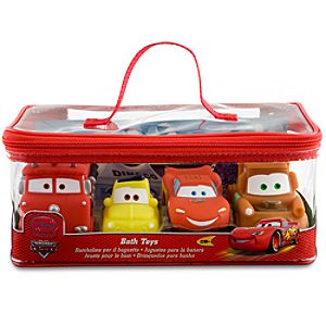 Cars Bath Toys Set - 4 Pc.
