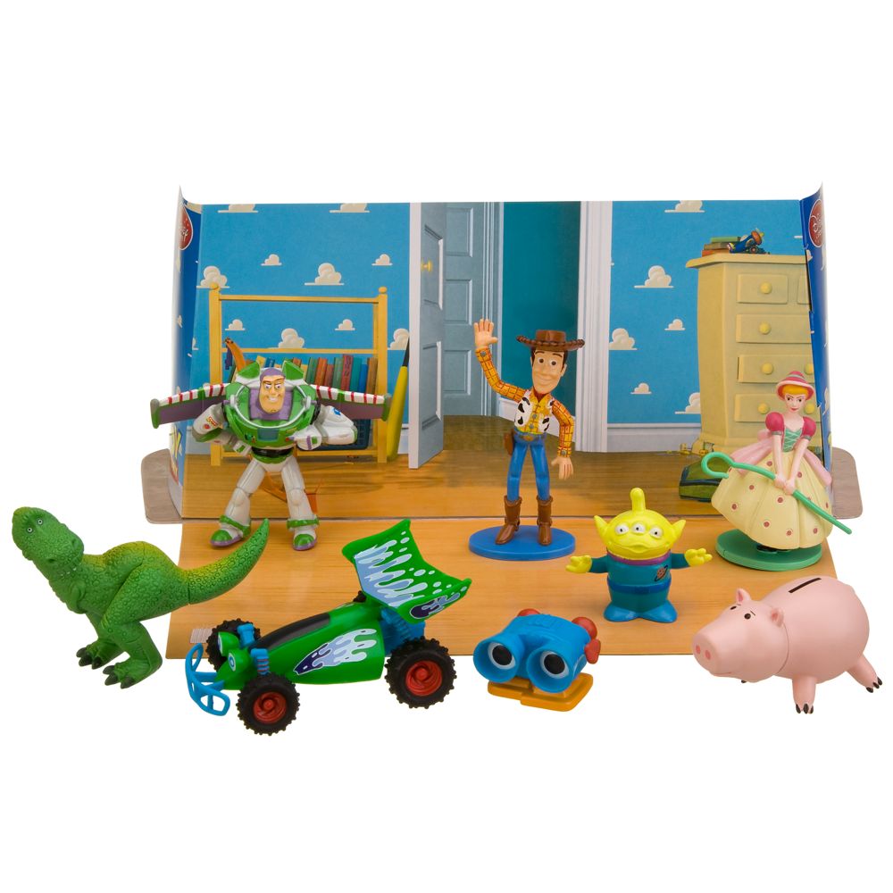 toy story figure set disney store