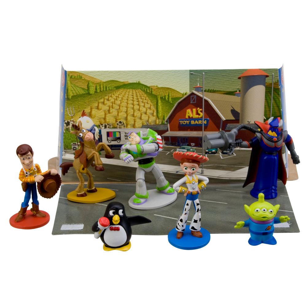 toy story characters toy set